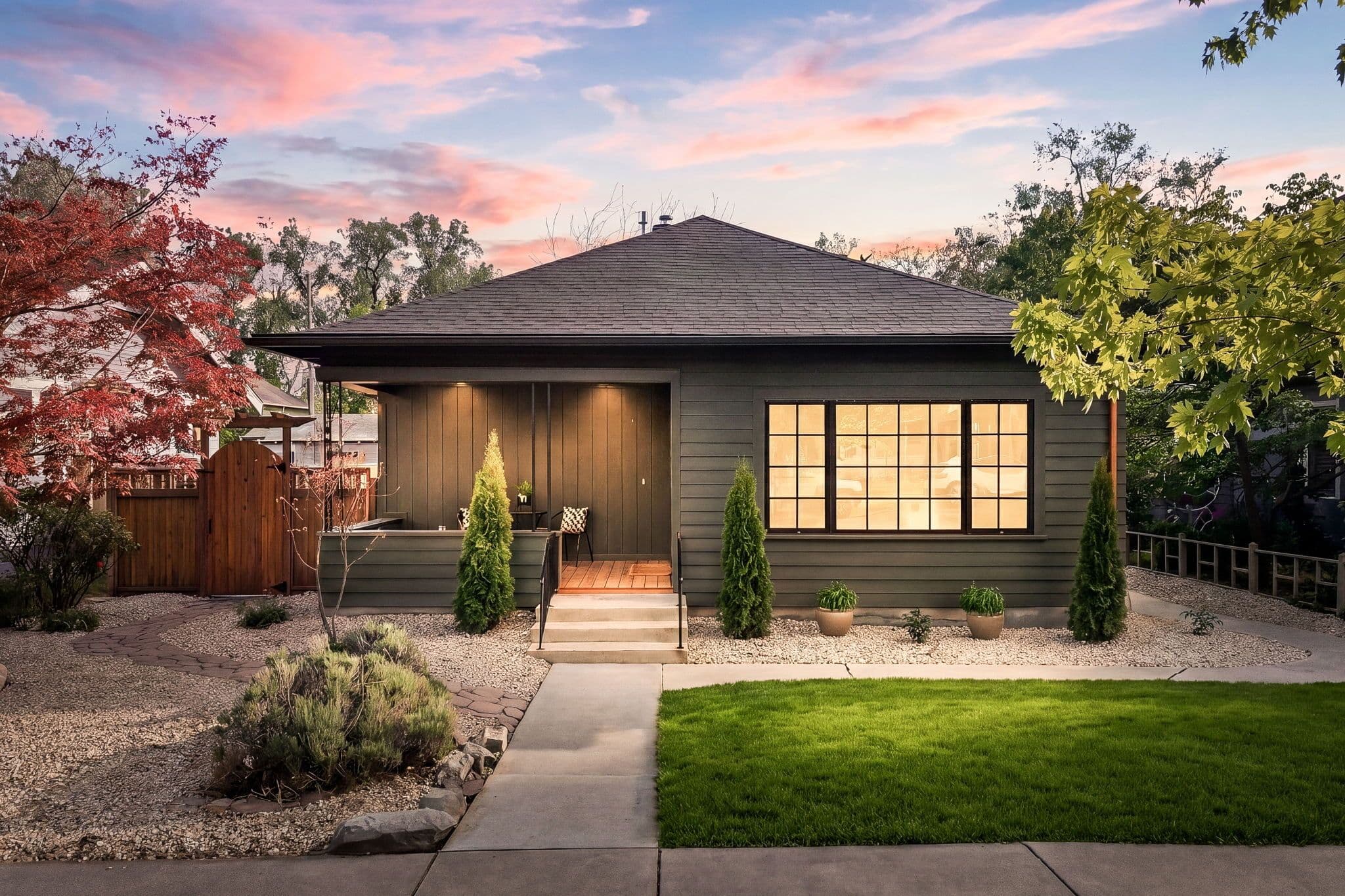 1115 E Jefferson restoration in Boise, ID